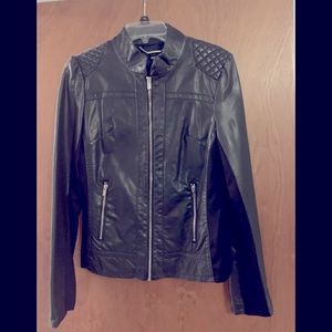 Express minus the leather moto jacket